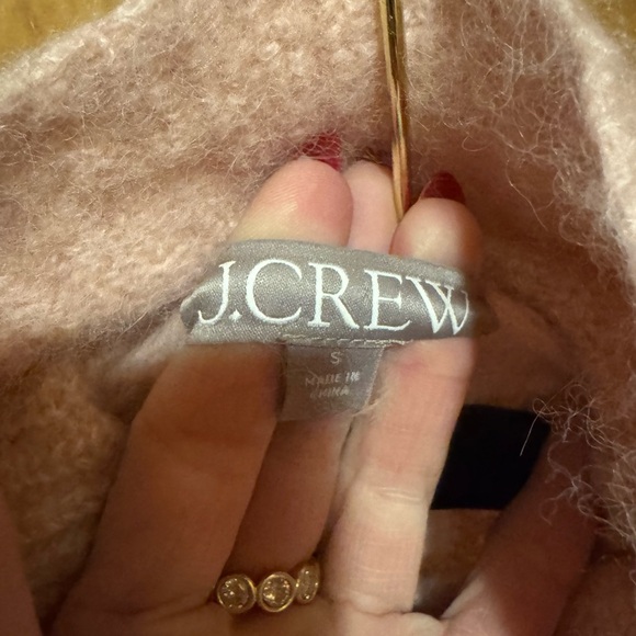 J. CREW Pink Wool/Alpaca Blend Sweater S - Picture 8 of 10
